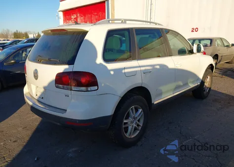 2008 Volkswagen Touareg 2 V6 from USA, damaged, VIN WVGBE77L68D012544